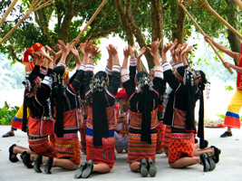 Traditional folk songs and dancing